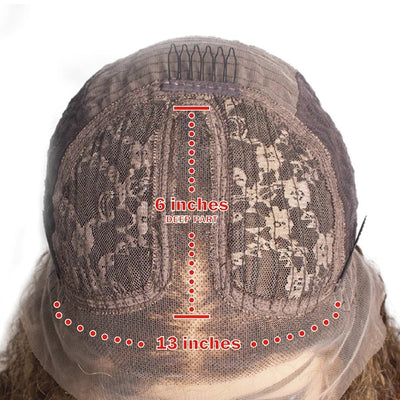 Medium & Long Curly Human Hair Wig – Big Wave Style