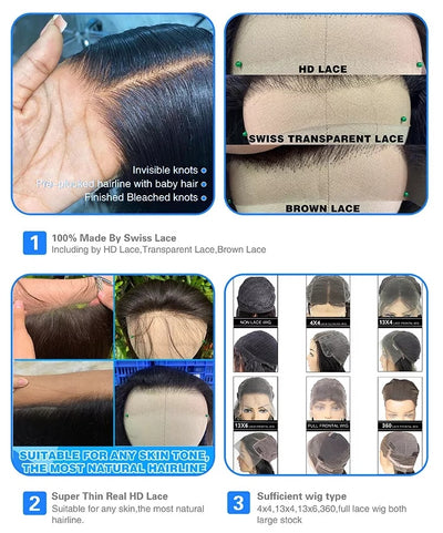 Virgin Vietnamese Raw Hair – 6x4 HD Lace Wig